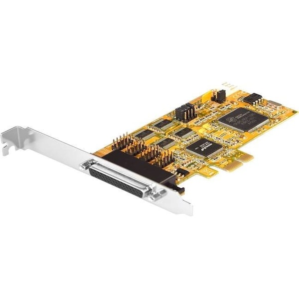 4-Port RS-232 PCI Express Card, Support Power Over Pin-9